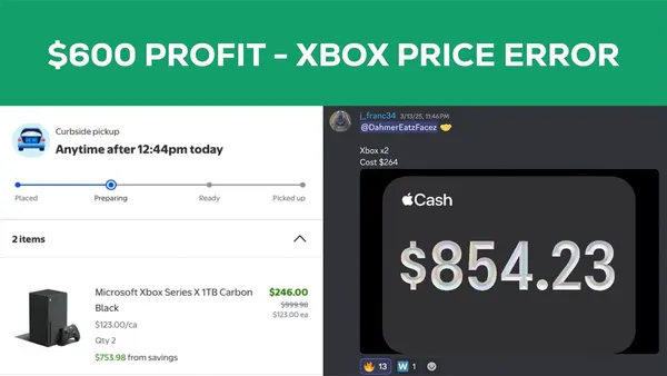 Promotional cover image for House of Profits showing daily clearance and price-mistake deal alerts