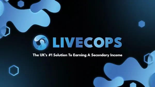 Promotional cover image for LiveCops Monthly, a UK reselling community covering Amazon, eBay, and sneakers.
