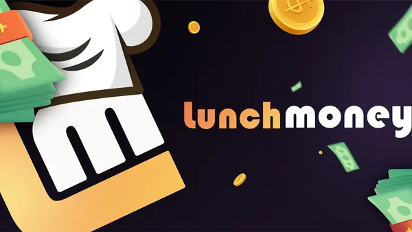 Promotional cover image for Lunch Money, a collectibles reselling community with stock alerts.