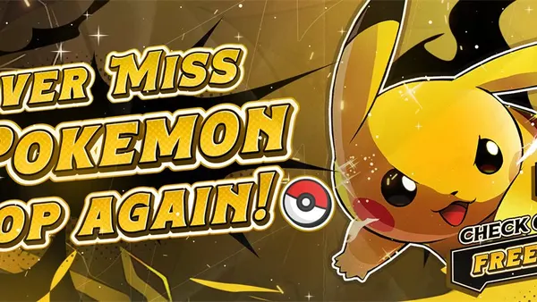 Promotional cover image for PokeFinder+ Premium Access, the Pokemon TCG restock and drop alert service.