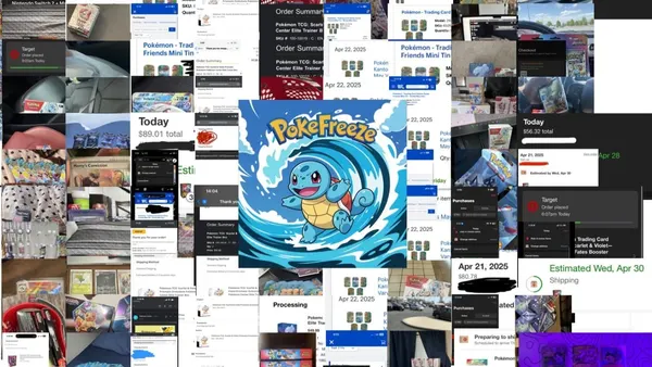 PokeFreeze Notify promotional cover image for the Pokemon TCG stock alert Discord