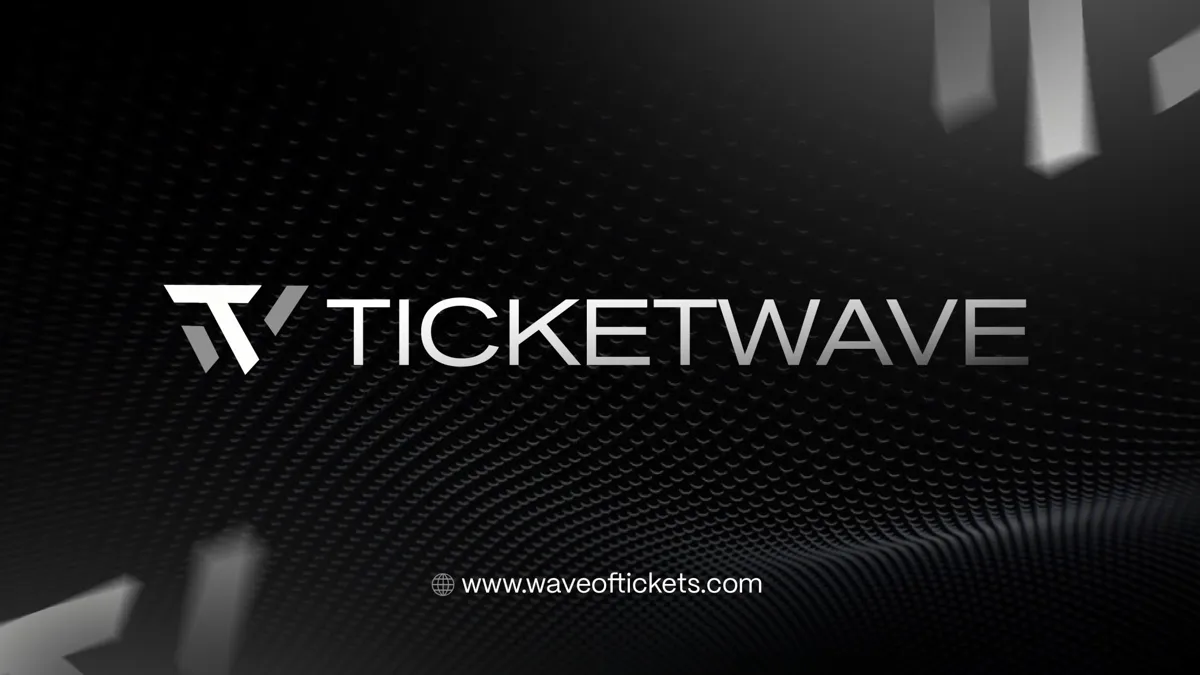 Ticketwave banner — ticket reselling group on Whop