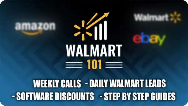 Promotional cover image for Walmart 101 showing Walmart reselling and flipping community